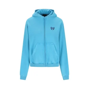 BALENCIAGA Hoodie Con Zip Laurel Classic