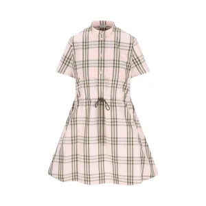 BURBERRY Abito In Cotone Check
