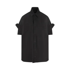 BALENCIAGA Camicia In Popeline Di Cotone