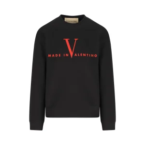 VALENTINO GARAVANI Felpa Girocollo In Cotone