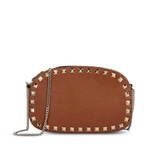 VALENTINO GARAVANI Mini Borsa A Tracolla Rockstud In Vitello