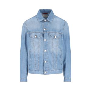 BRUNELLO CUCINELLI Giubbino in Denim