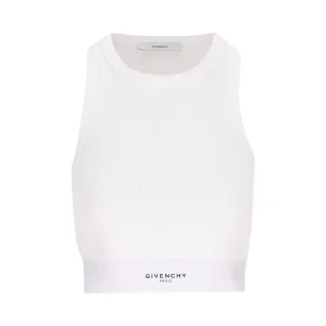 GIVENCHY Canotta Cropped In Cotone