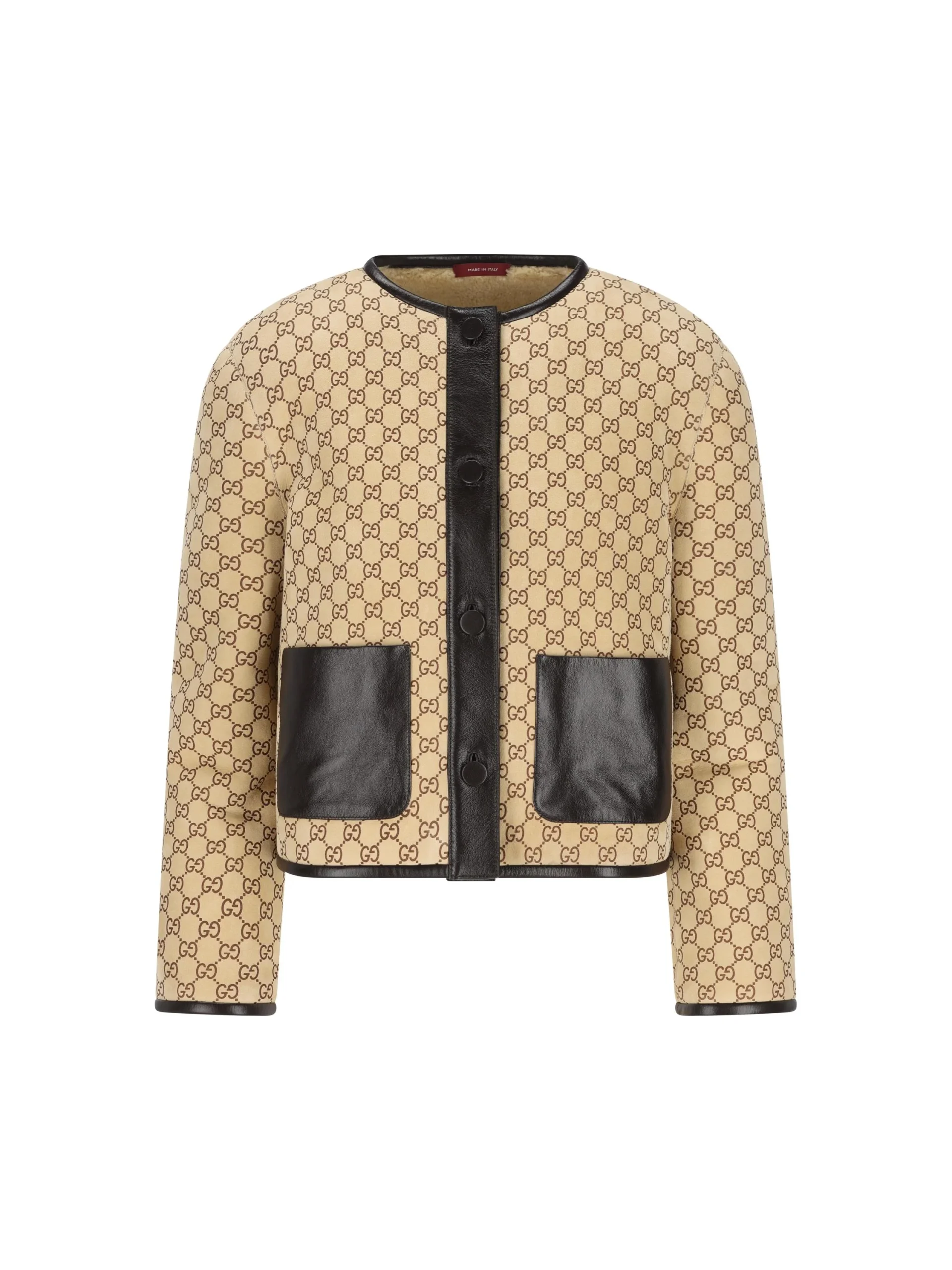 GUCCI Giacca In Montone GG - immagine 2