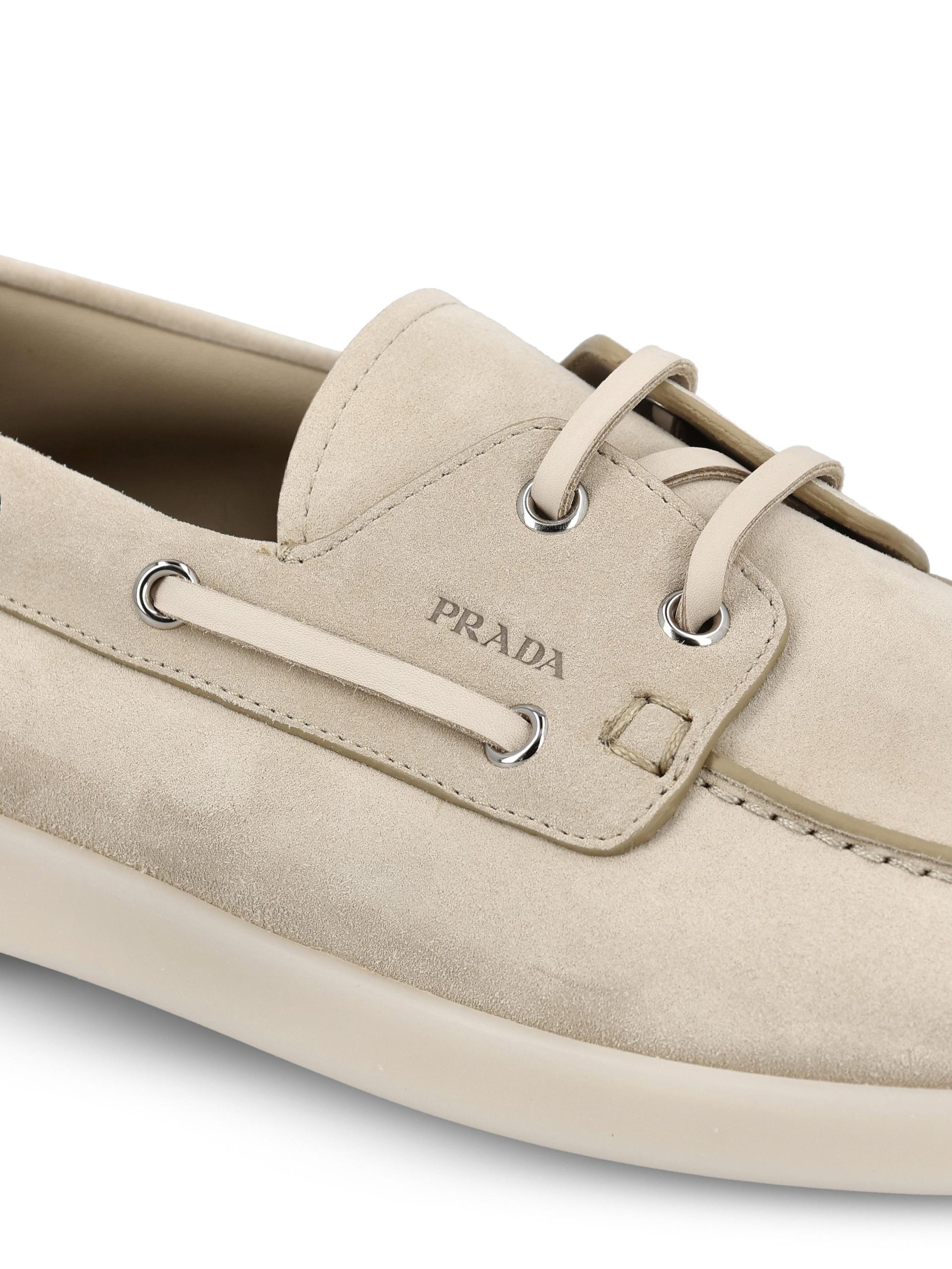 PRADA Mocassini In Pelle Scamosciata - immagine 5