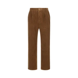 SAINT LAURENT Pantaloni In Velluto A Coste