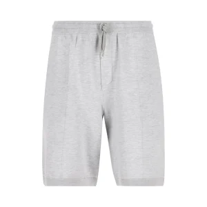 BRUNELLO CUCINELLI Bermuda In Maglia Double Di Seta