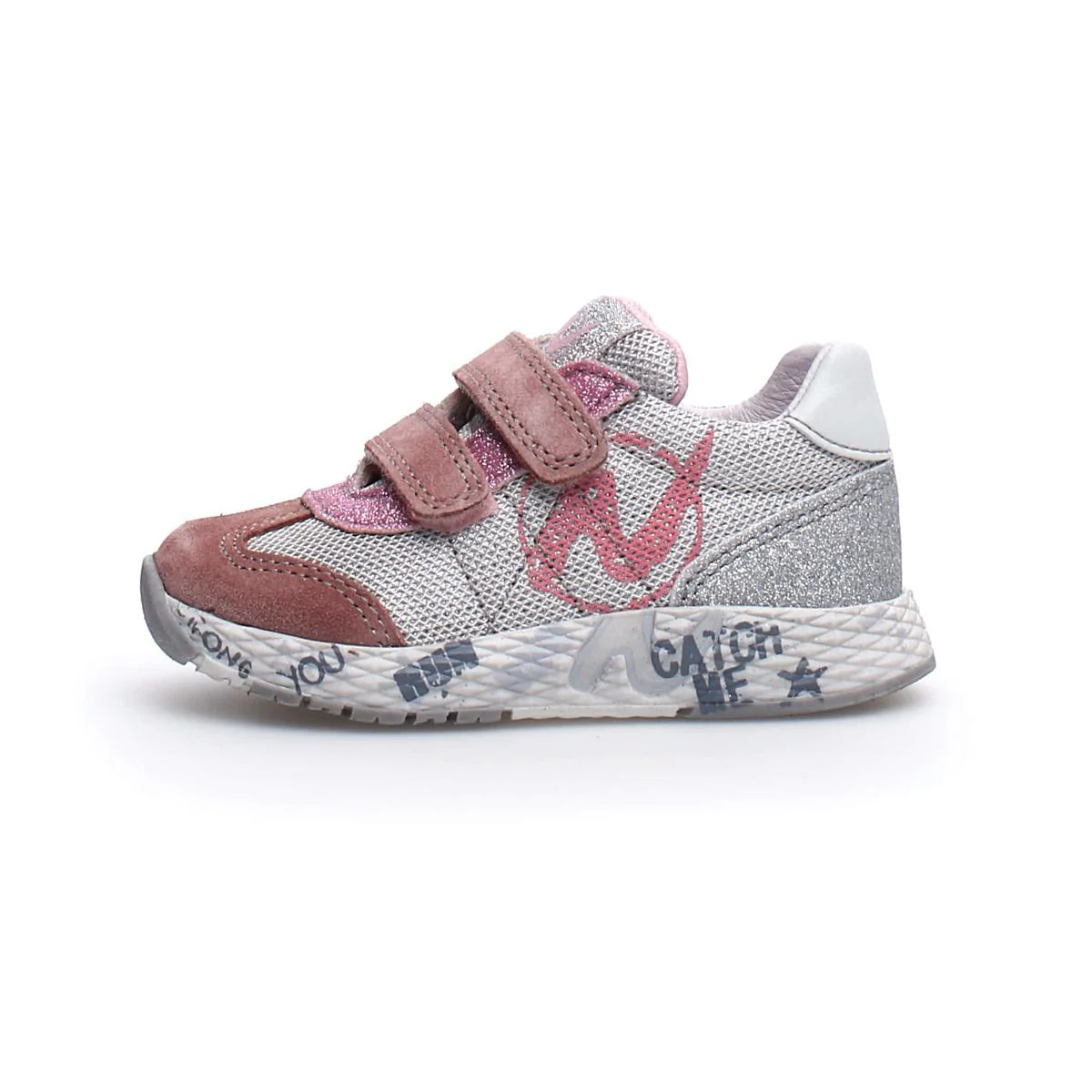 Sneakers NATURINO JESKO SILVER-ROSE
