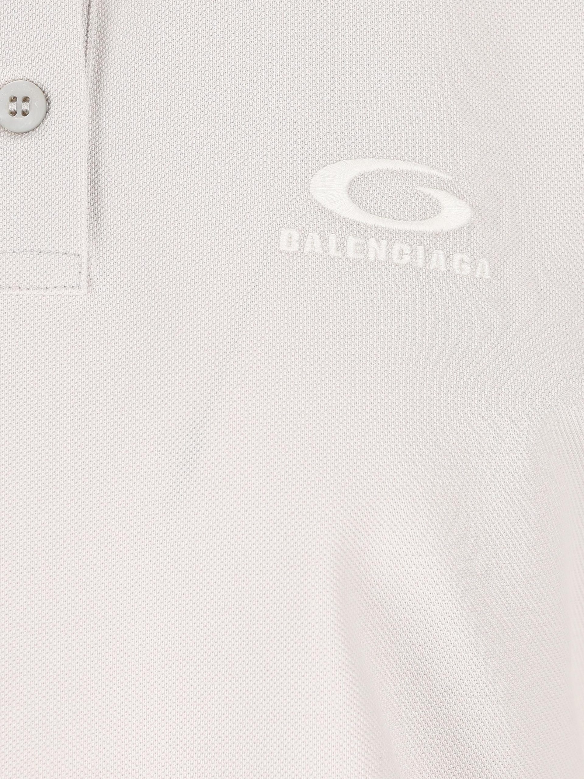 BALENCIAGA Polo In Cotone - immagine 5