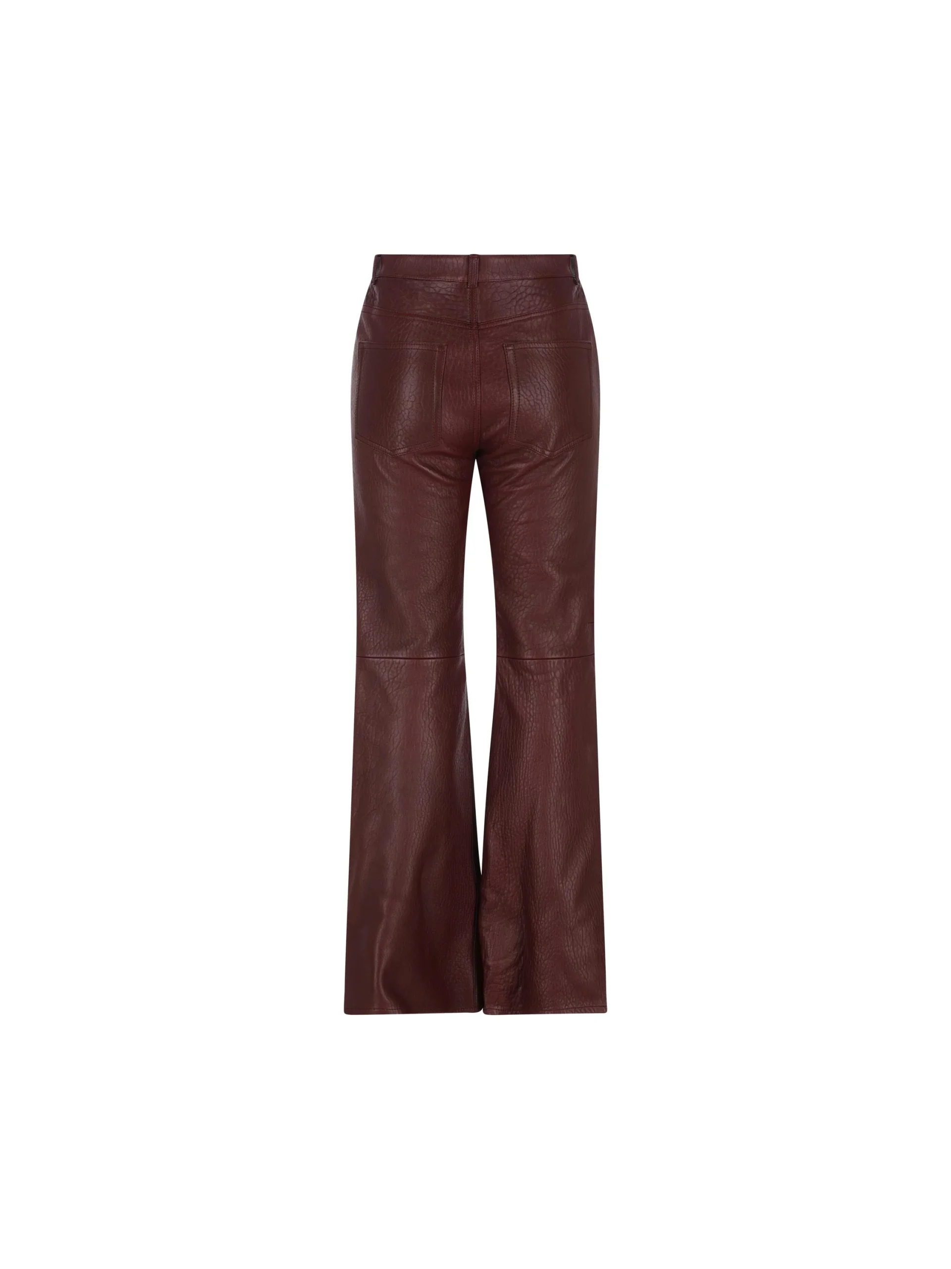 CHLOE' Pantaloni Svasati In Pelle - immagine 3