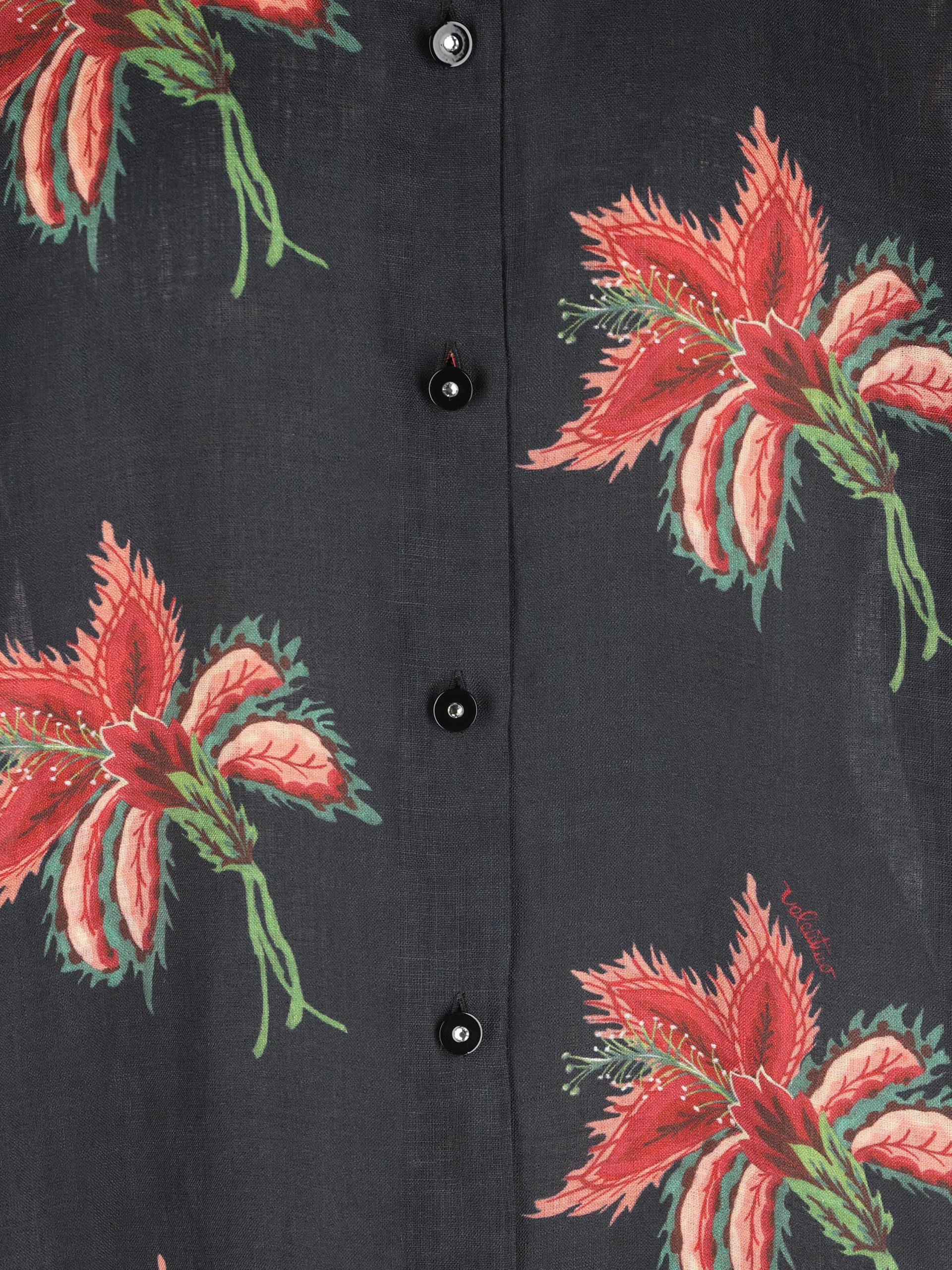 VALENTINO GARAVANI Camicia Bowling In Lino - immagine 4