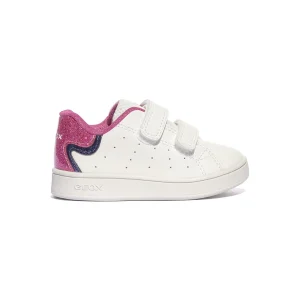 Sneakers Geox ECLYPER GIRL Bianche Rosa
