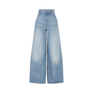CHLOE' Jeans a Gamba Ampia e Vita Alta