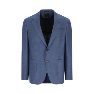 ZEGNA Giacca In Lino