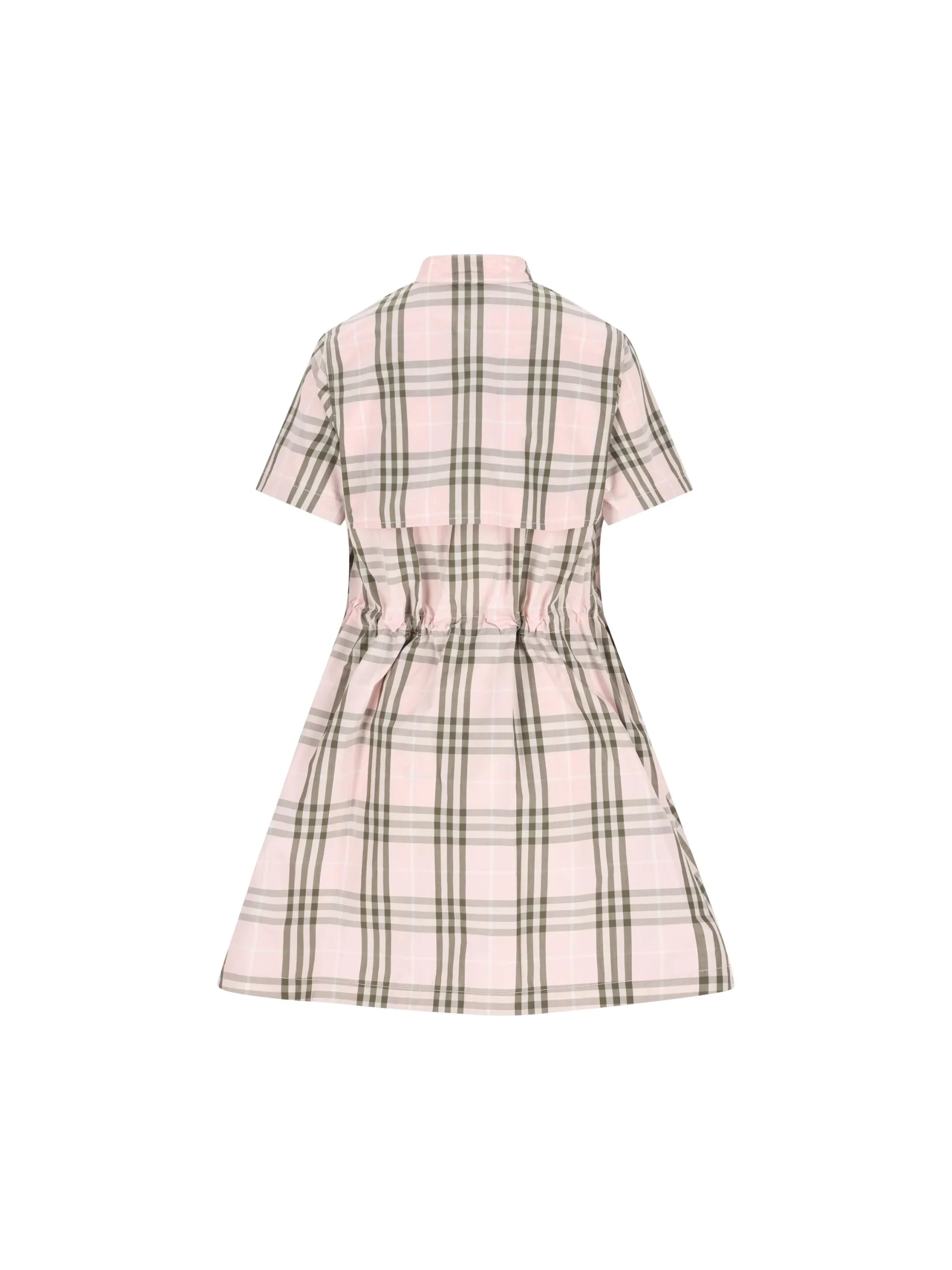 BURBERRY Abito In Cotone Check - immagine 3