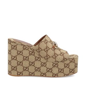 GUCCI Sandalo Con Zeppa