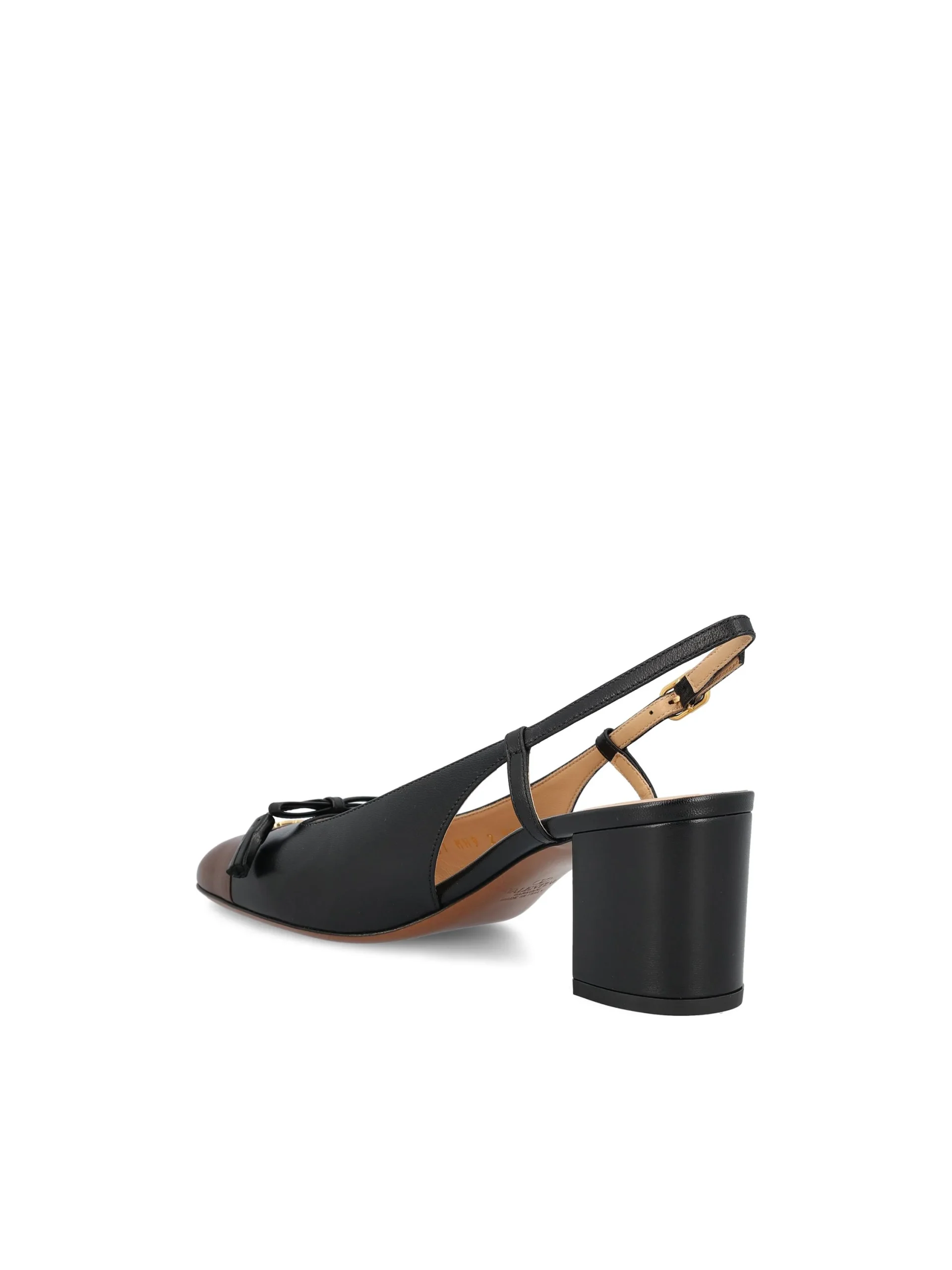 VALENTINO GARAVANI Décolleté Slingback Valet Du Roi In Pelle - immagine 4