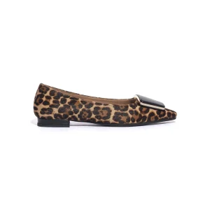 Ballerine Frau 63y3 Leopardate
