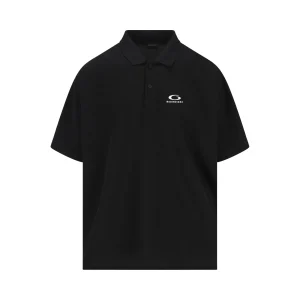 BALENCIAGA Polo Laurel In Cotone
