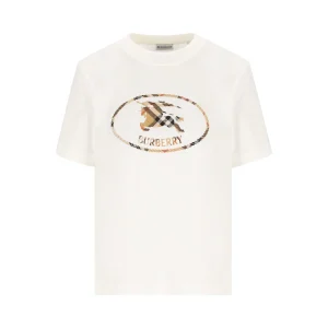 BURBERRY T-Shirt In Cotone