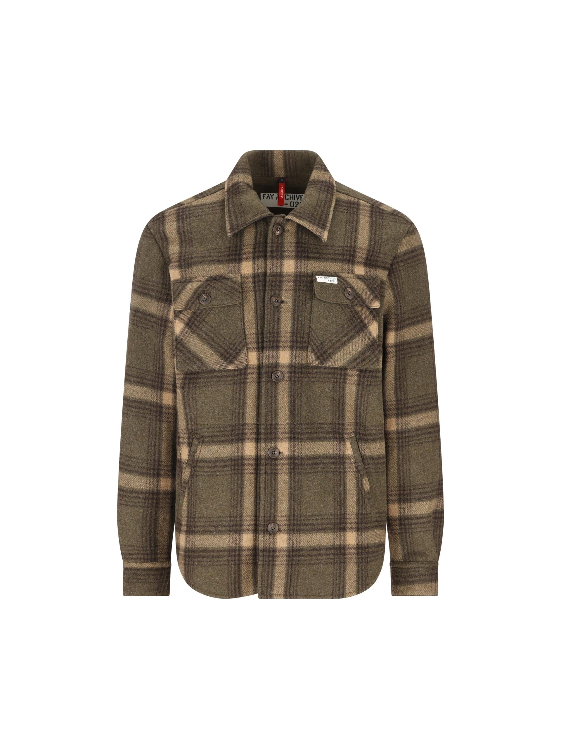 FAY Camicia In Lana