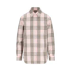 BURBERRY Camicia In Cotone Check