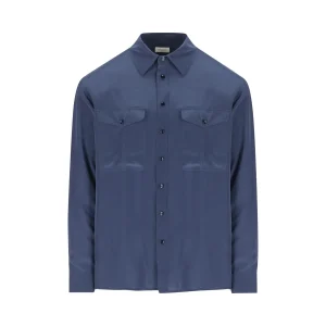SAINT LAURENT Camicia In Viscosa
