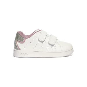 Sneakers Geox ECLYPER GIRL Bianche Rosa