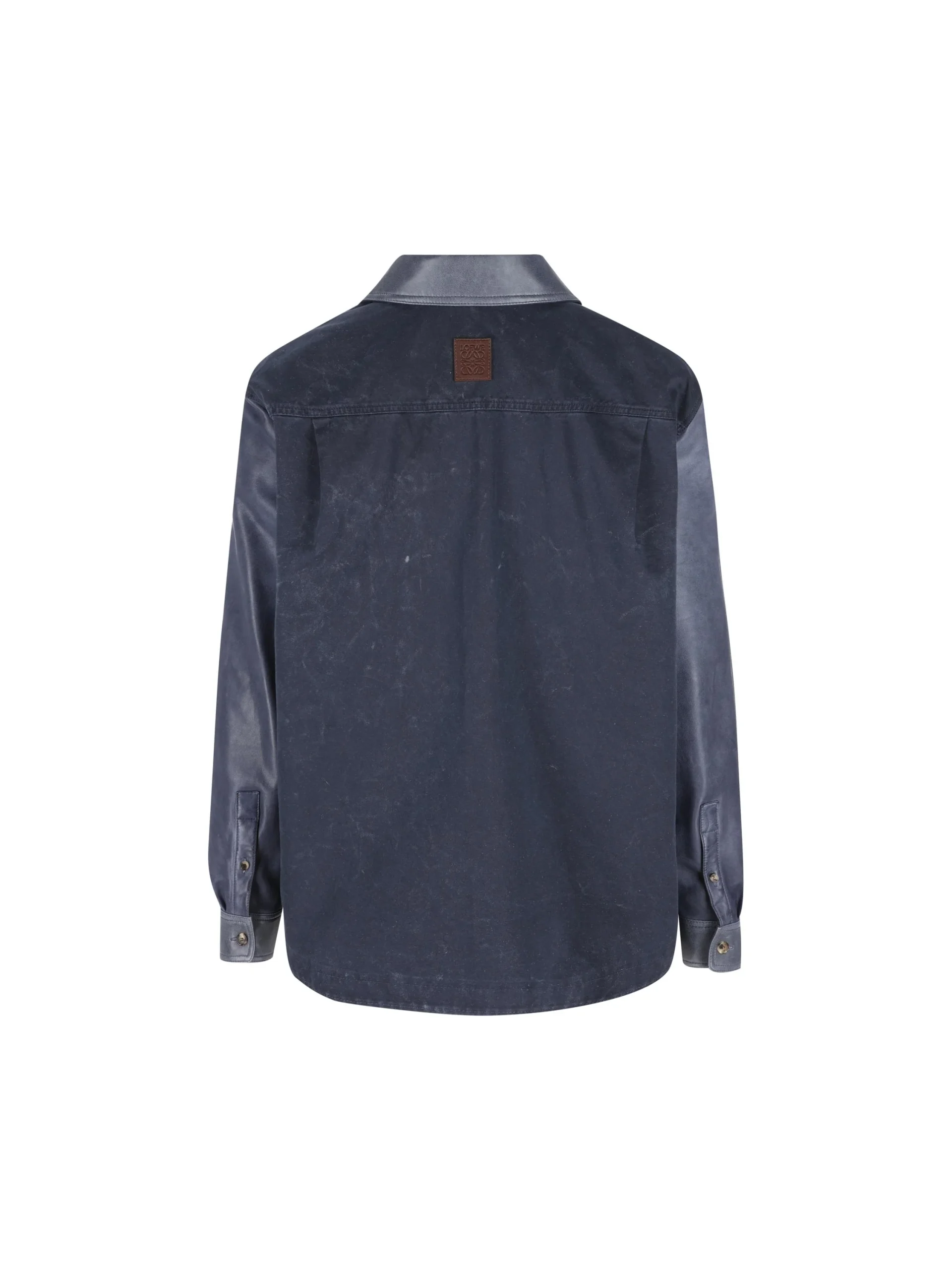 LOEWE Giacca-Camicia In Pelle - immagine 3