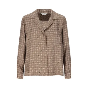 MAX MARA Camicia Semiaderente In Seta