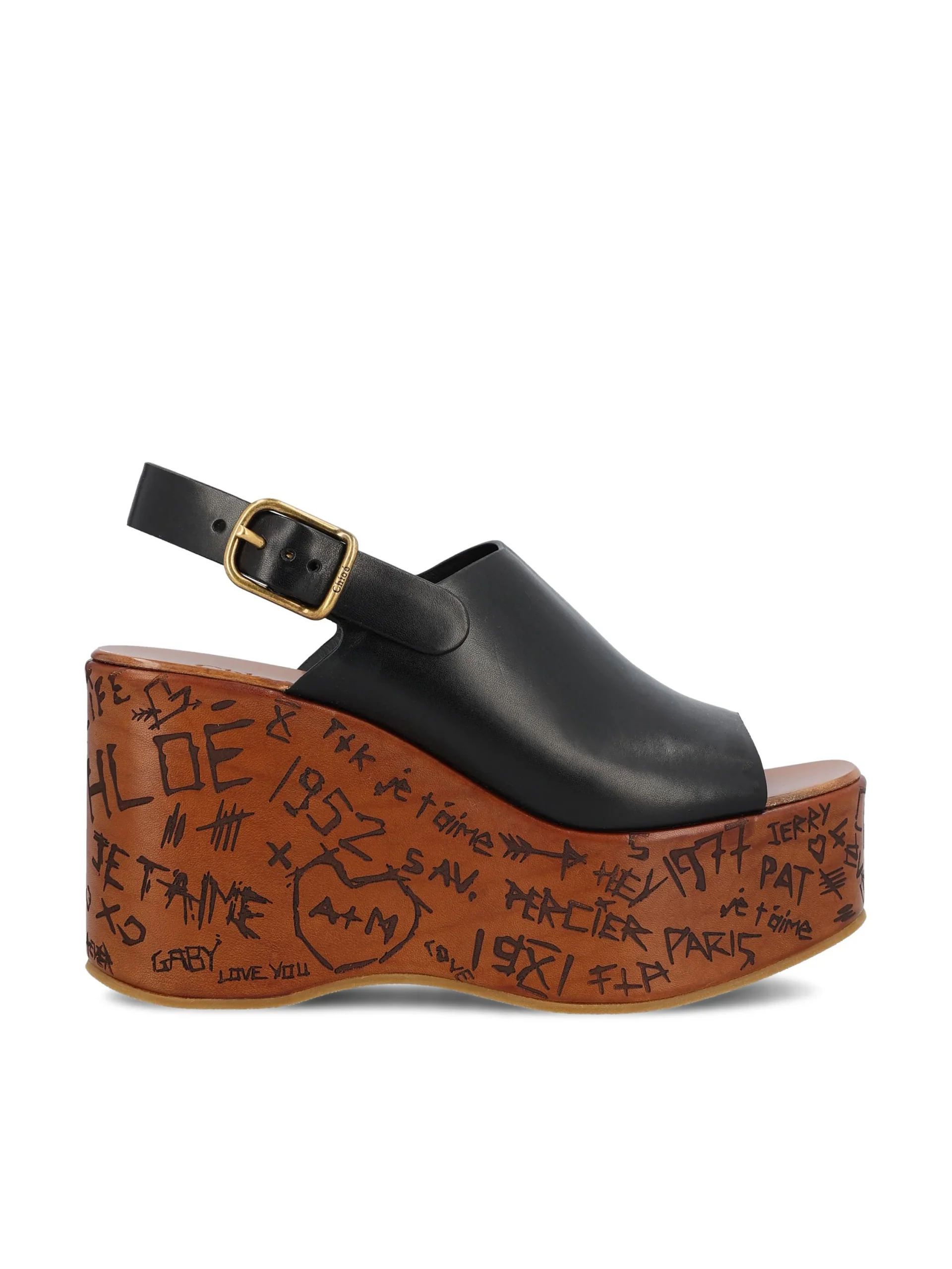 CHLOE' Sandali Con Zeppa Maxime