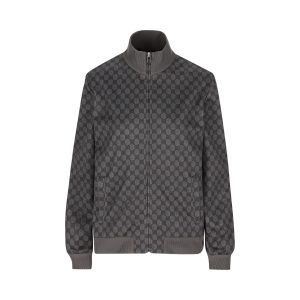 GUCCI Felpa Con Zip GG