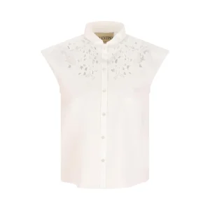 VALENTINO GARAVANI Camicia In Popeline Di Cotone