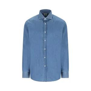 BRUNELLO CUCINELLI Camicia In Cotone