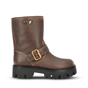 PRADA Stivaletti In Pelle