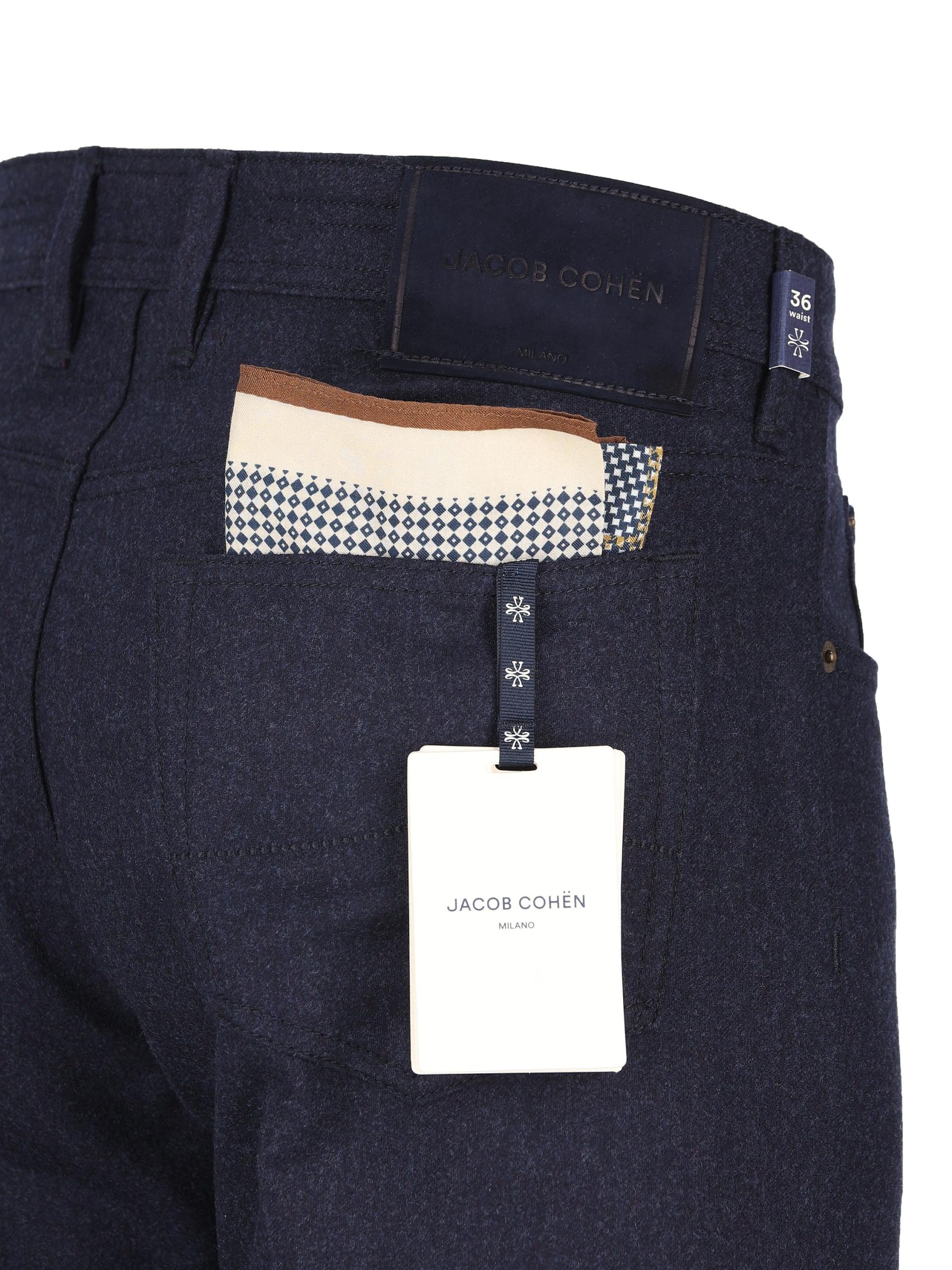 JACOB COHËN Pantaloni In Lana Vergine - immagine 5
